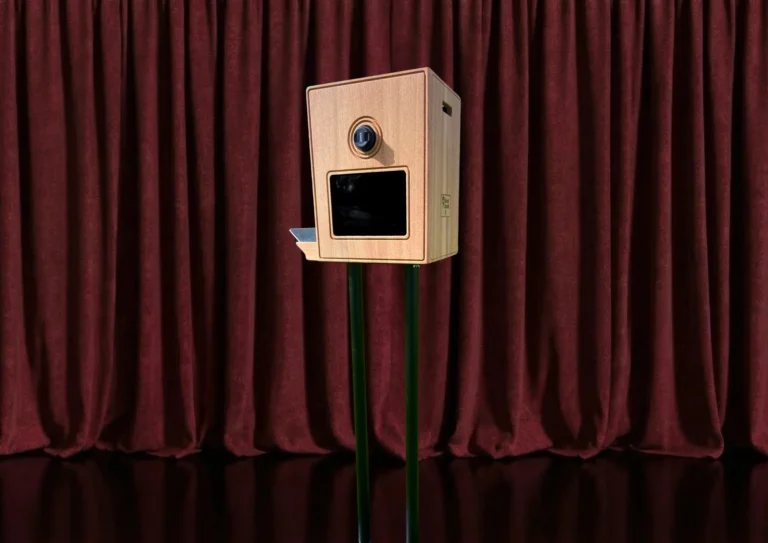 Photobooth Koadbooth Original en bois massif, modèle compact